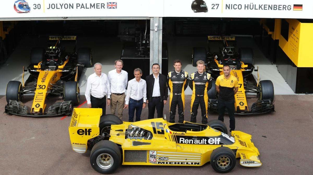 Renault celebra a Montecarlo i primi 40 anni in Formula 1