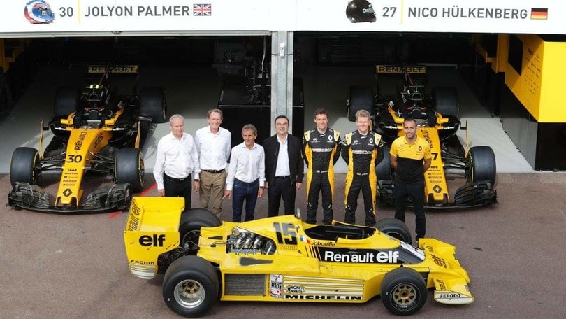 Renault celebra a Montecarlo i primi 40 anni in Formula 1
