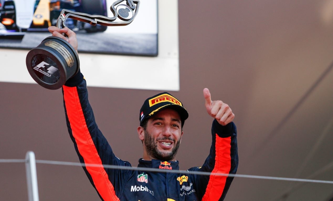 Ricciardo, un terzo posto che cancella la delusione del 2016