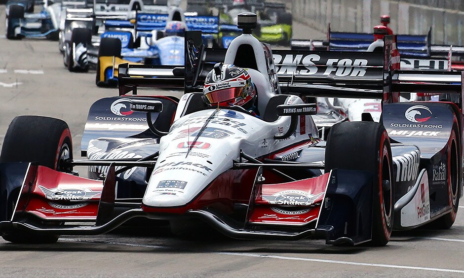 IndyCar Detroit, doppietta di Rahal, beffati i piloti Penske