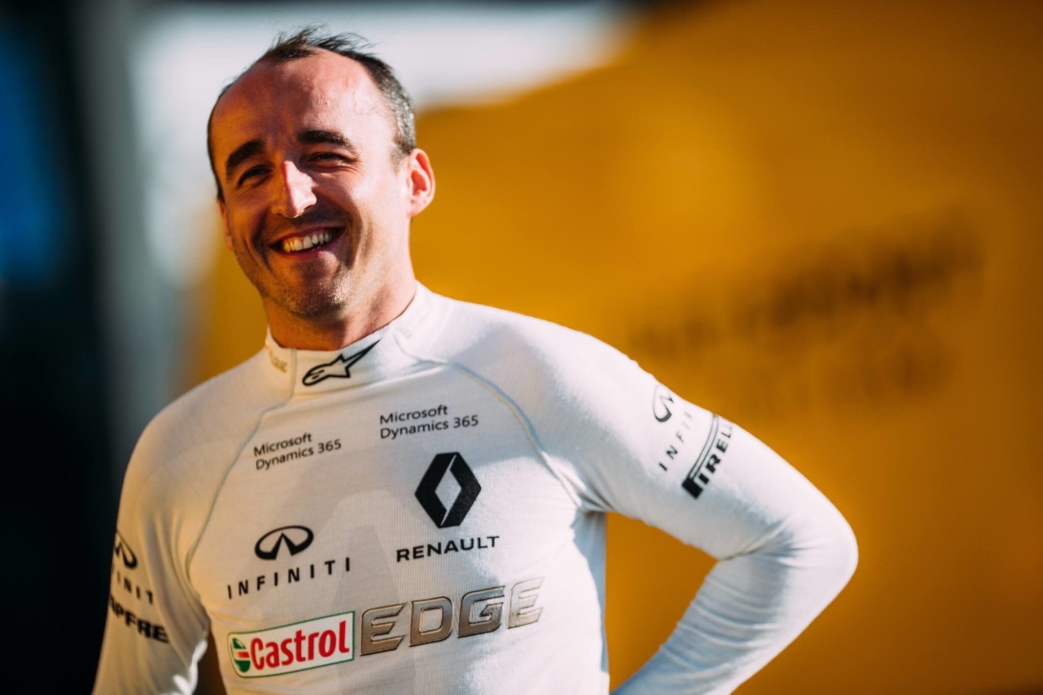 Kubica, 115 giri a Valencia con Renault