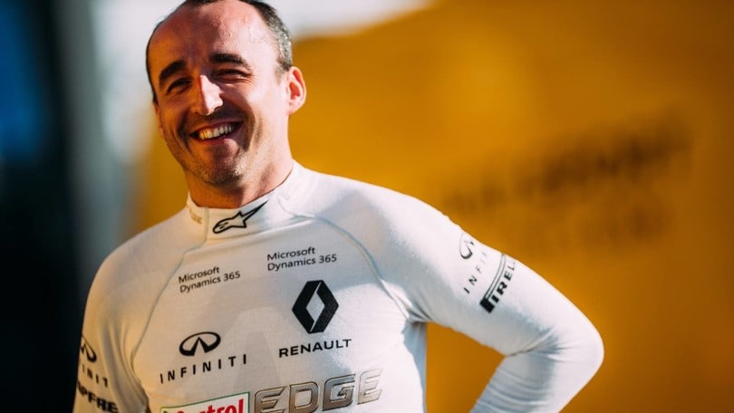 Kubica, 115 giri a Valencia con Renault