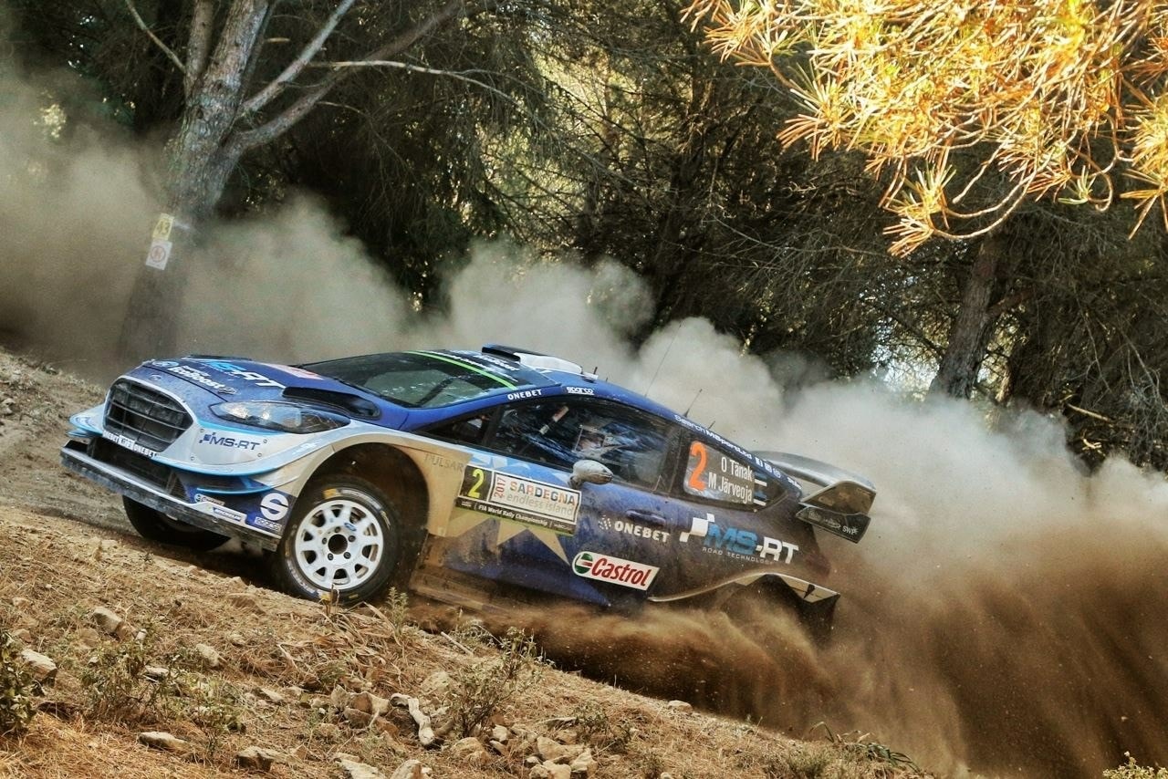 Rally di Sardegna, Tanak prende il comando nella seconda tappa