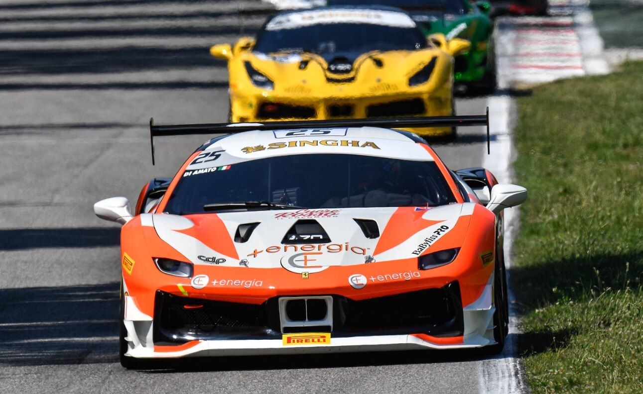 Ferrari Challenge Monza, rientro vincente per Di Amato