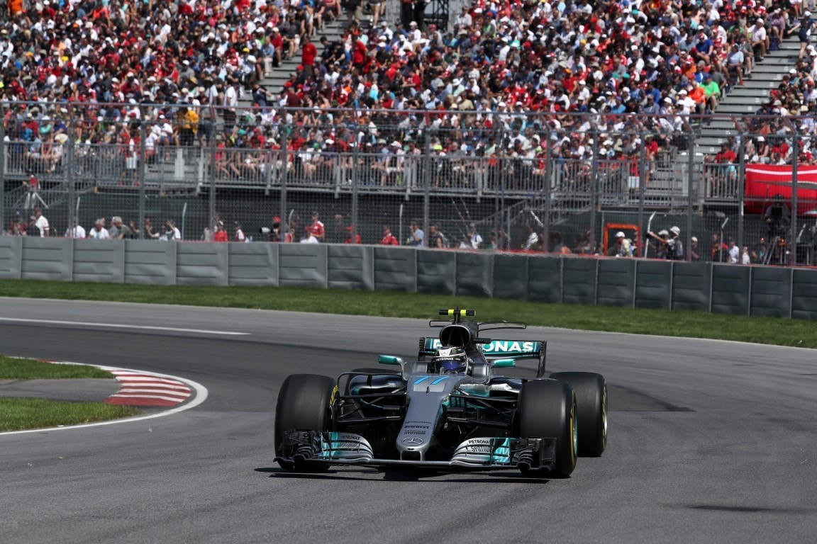 Formula 1 Canada, la partenza di Bottas vale la prima doppietta Mercedes