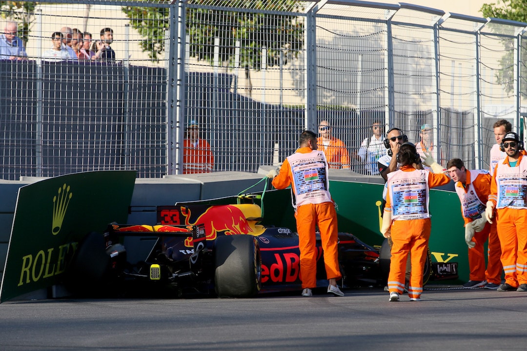F1 Baku, Verstappen: "Tutto bene, tranne l'ultimo giro…"