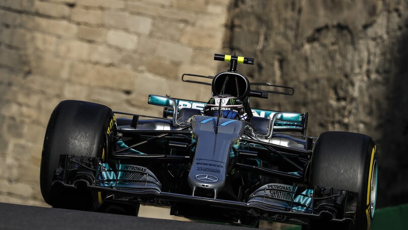 Formula 1 Baku: Bottas guida le libere 3, Raikkonen 2°