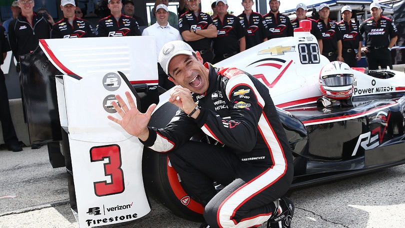 IndyCar, Castroneves in pole a Road America