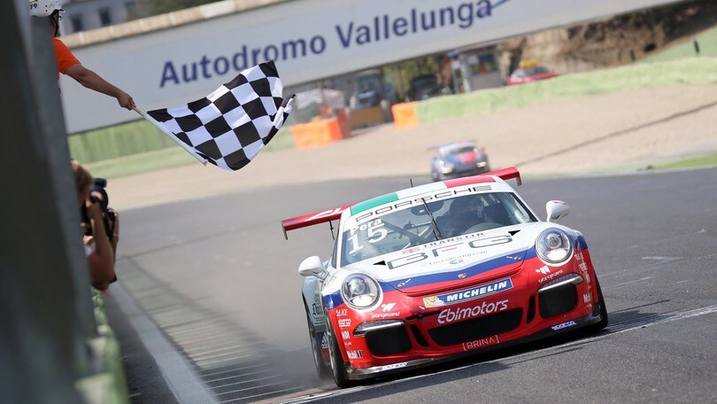Carrera Cup Italia, successi di Pera e Rovera a Vallelunga