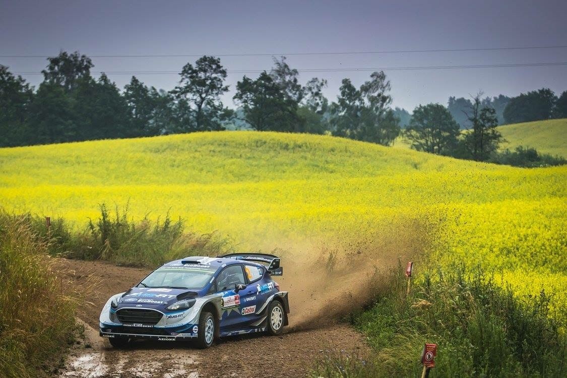 WRC Polonia, Tanak è il nuovo leader