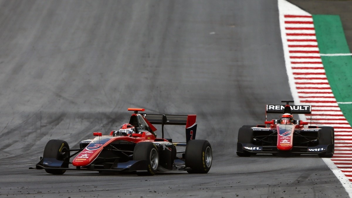 GP3 Spielberg, Dominio ART, vince Russell