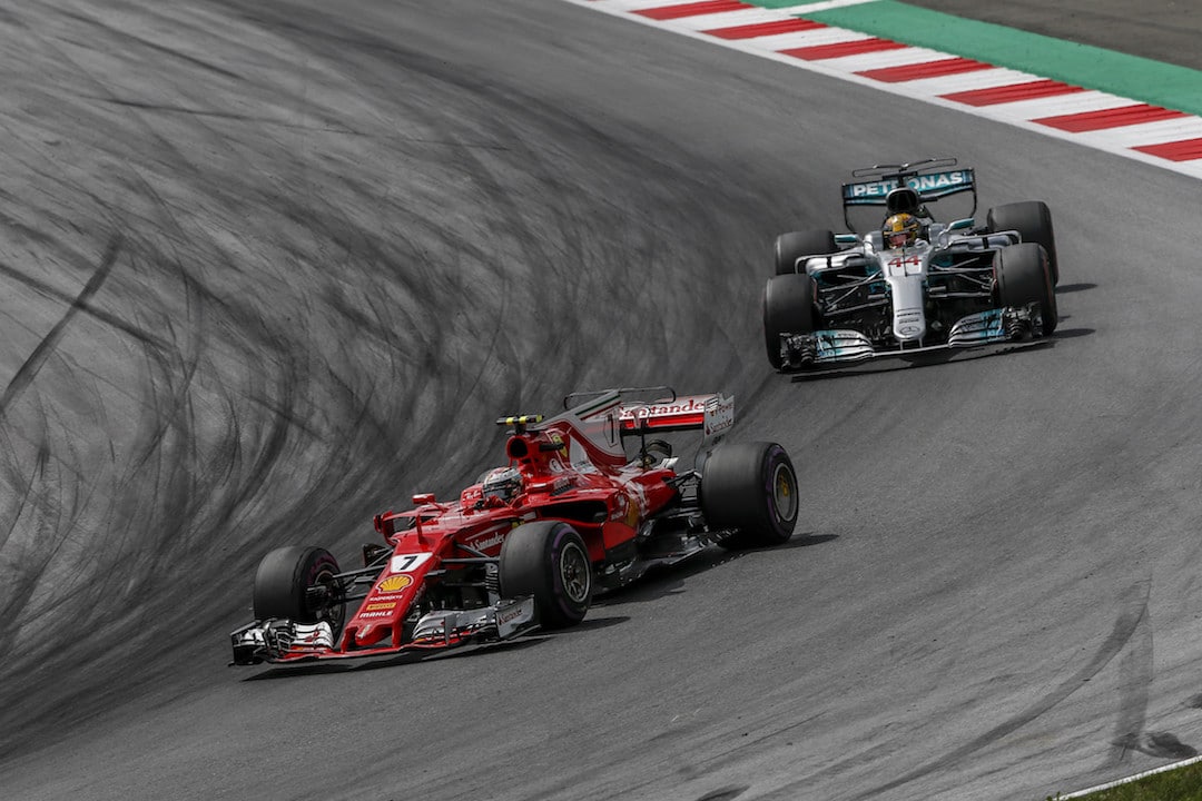 F1 Austria, Raikkonen rallenta Hamilton ma raccoglie poco