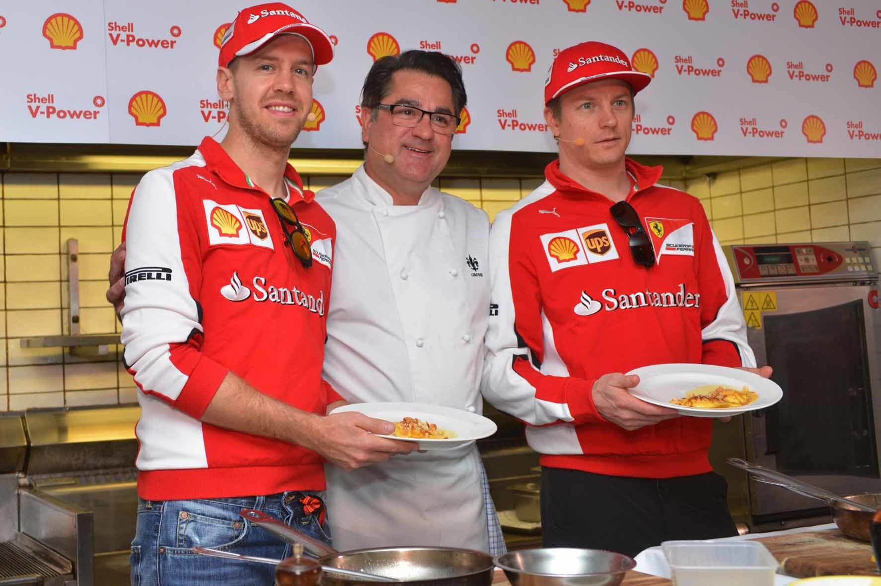 Formula 1, Ferrari alla prova del cuoco