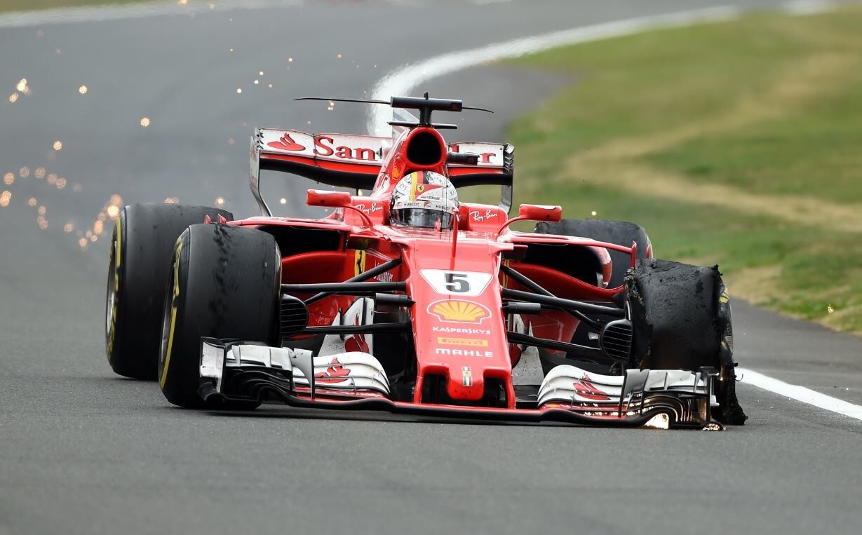 Pirelli conclude le indagini sulla gomma di Vettel a Silverstone