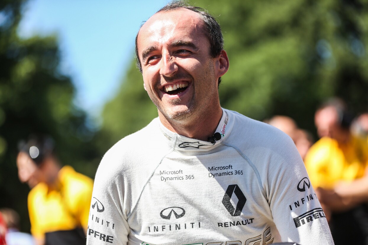 E adesso forza Kubica!