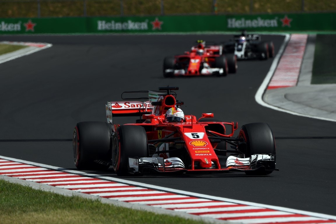 Formula 1 Ungheria, Vettel: "Meglio al pomeriggio ma dobbiamo migliorare"