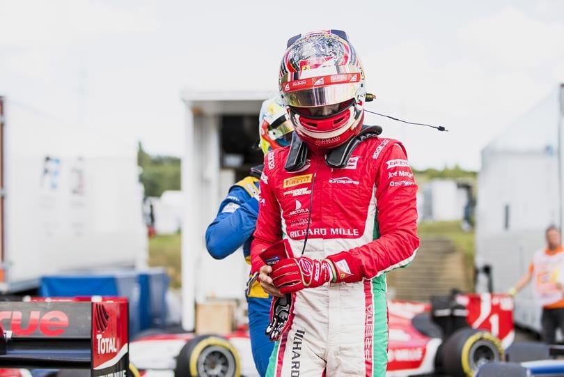 F2 Ungheria: vince Rowland ma Leclerc incanta