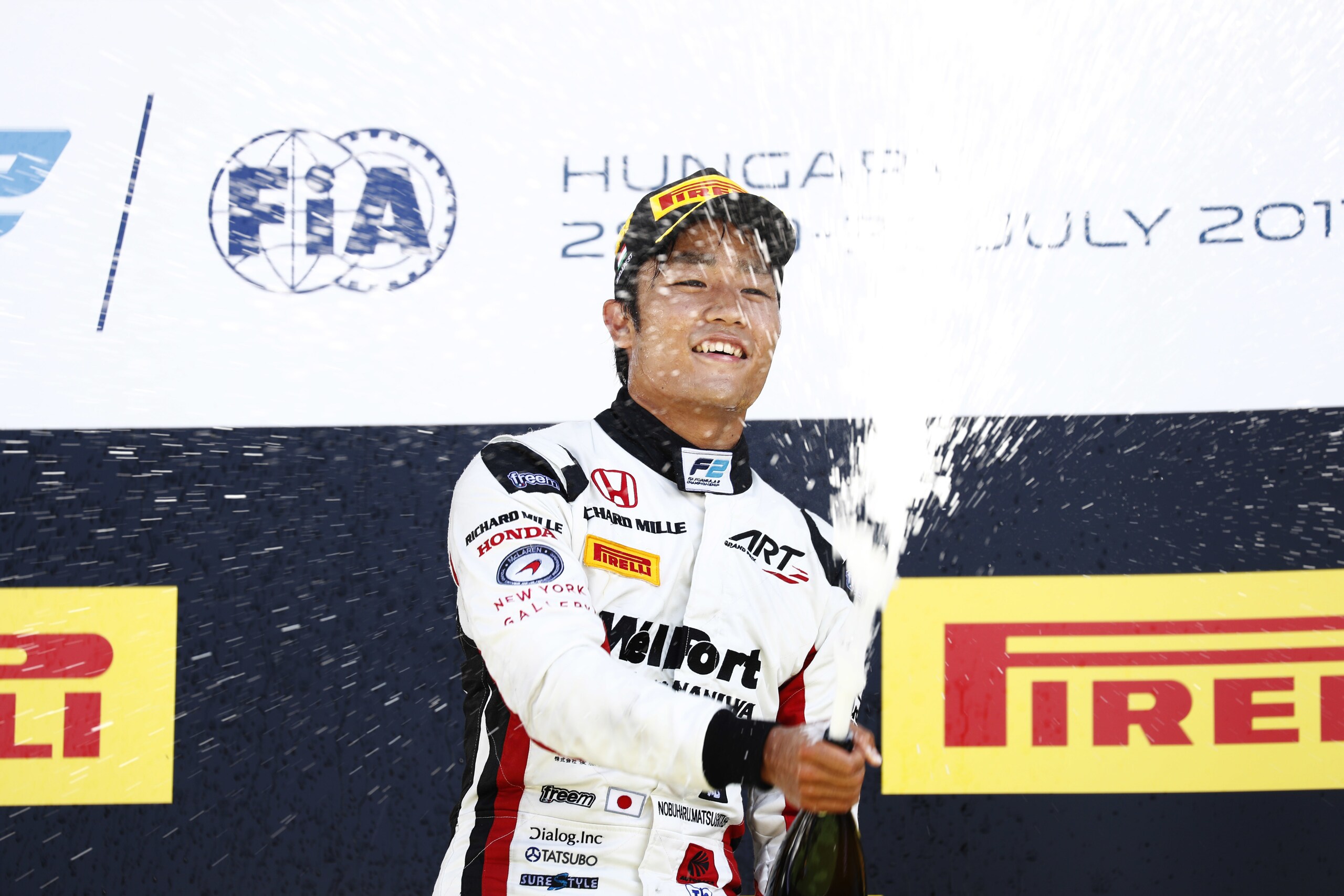 F2 Ungheria: Matsushita torna al successo