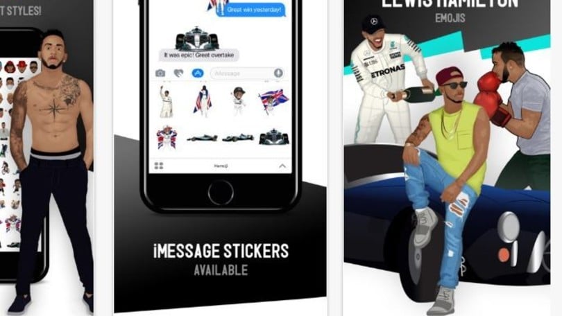 Hamoji, Lewis Hamilton diventa una app per smartphone