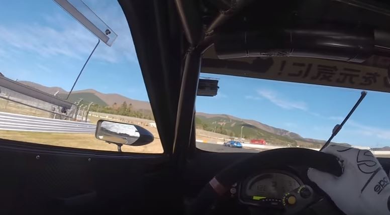 Nissan GT-R Nismo GT3: on board al Fuji
