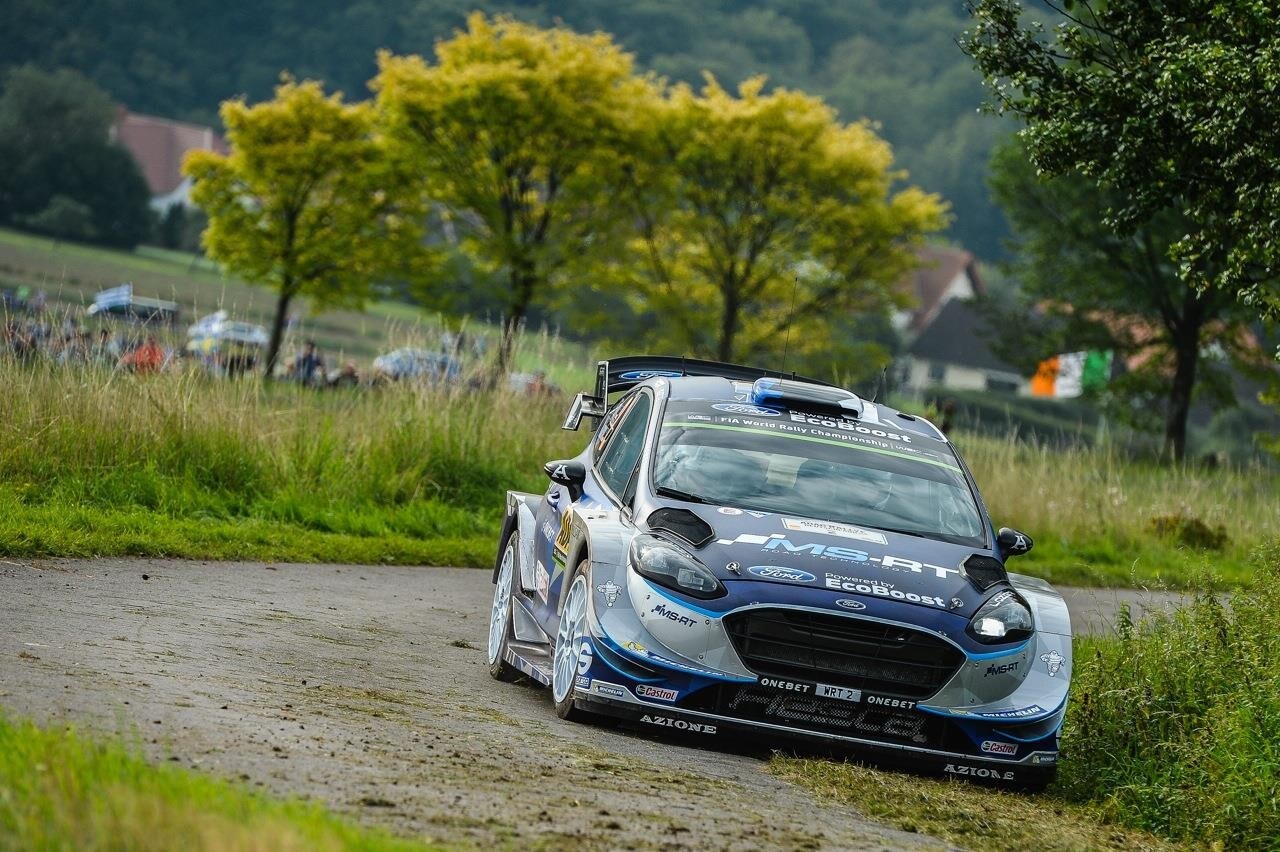 Rally Germania, Tanak chiude in testa la prima tappa