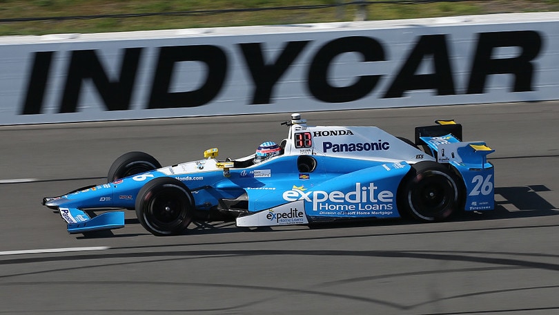 IndyCar, Sato in pole a Pocono, Hunter-Reay in ospedale