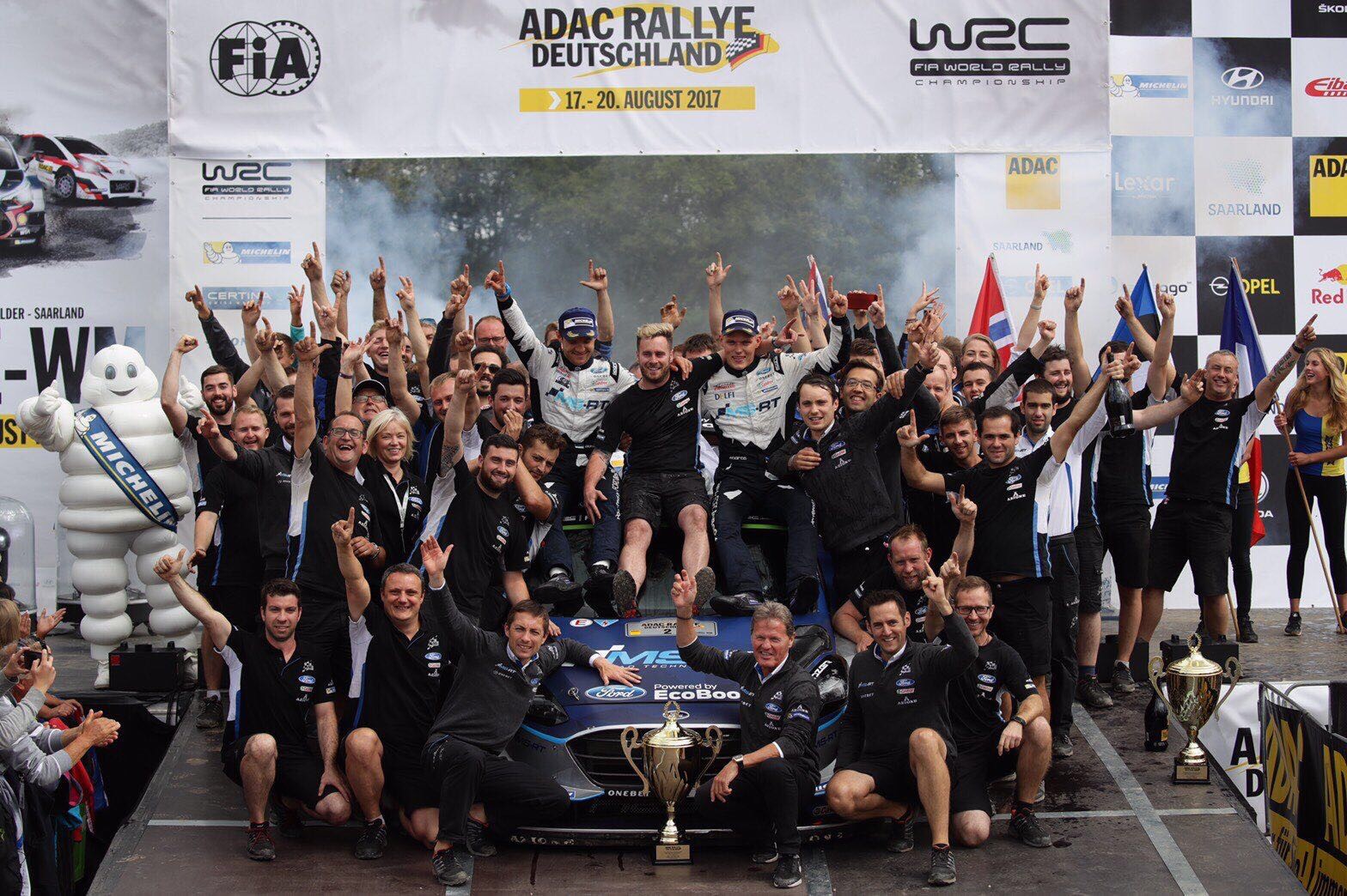 Rally Germania, Tanak vince e Ogier torna in testa al Mondiale