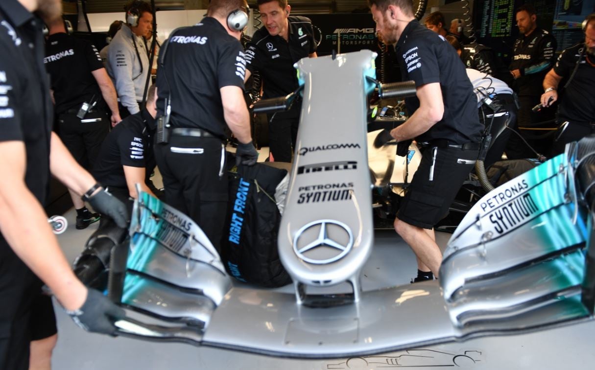 Formula 1 Belgio, le Mercedes montano il 4° motore termico