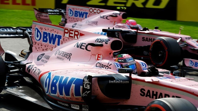 Formula 1 Belgio: Force India mette un freno a Perez e Ocon