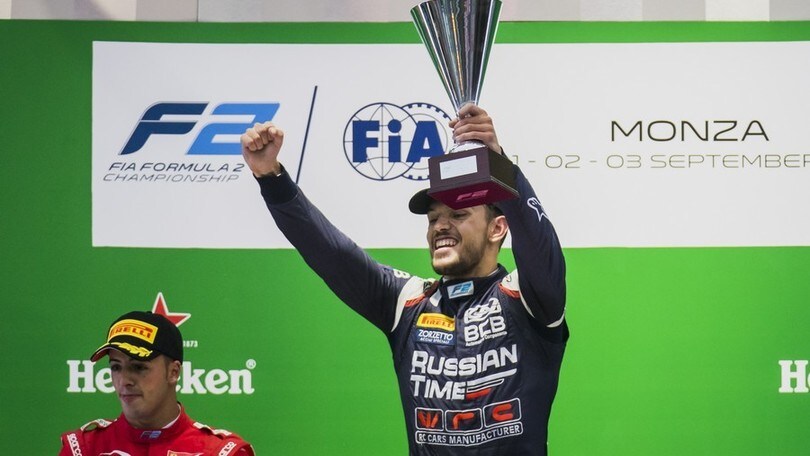 F2 Monza, Ghiotto si riprende la vittoria in gara 2 dopo una vibrante rimonta