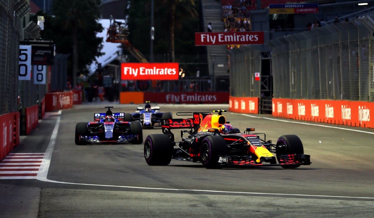 Formula 1 Singapore: Verstappen di un soffio su Vettel nelle libere 3
