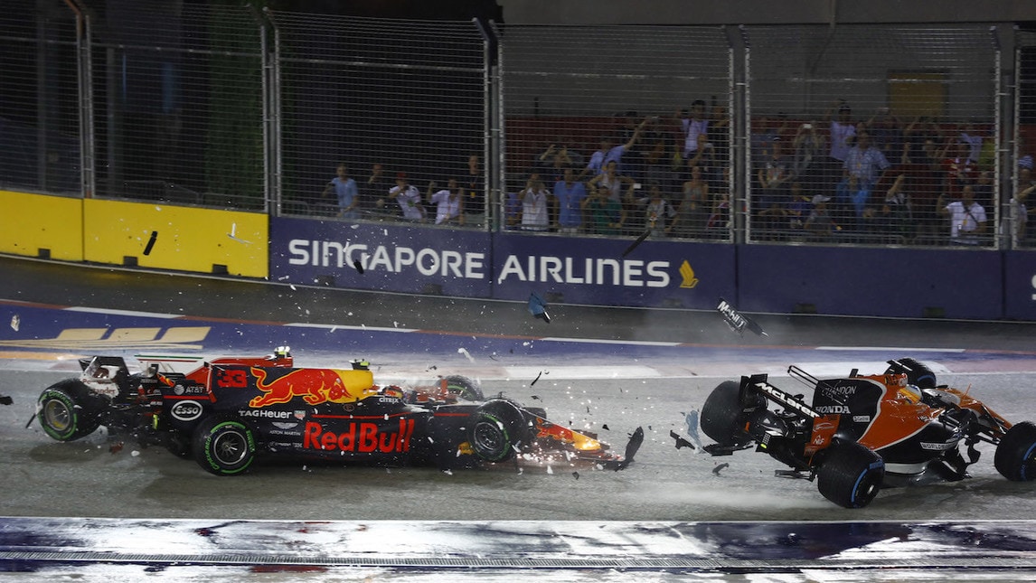 Formula 1 Singapore, tutti assolti nell’incidente tra le Ferrari e Verstappen
