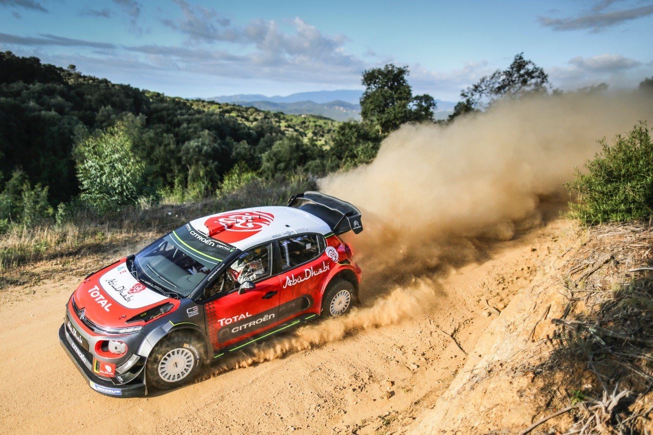 WRC, Loeb testa la C3 in Spagna sullo sterrato