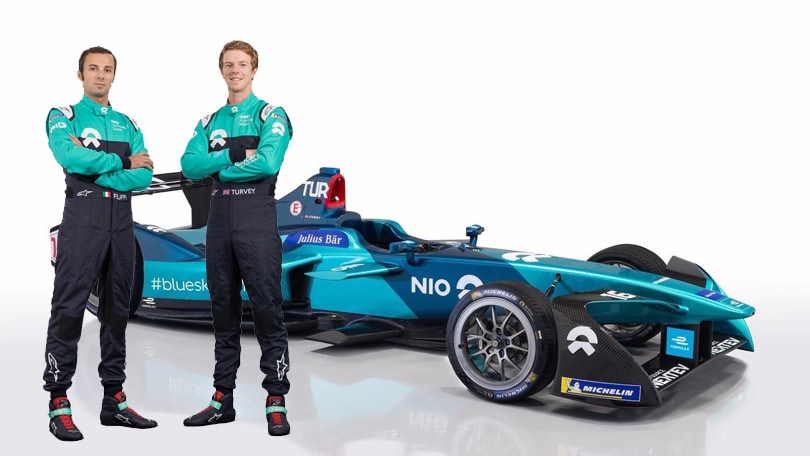 Luca Filippi al via in Formula E con la Nio