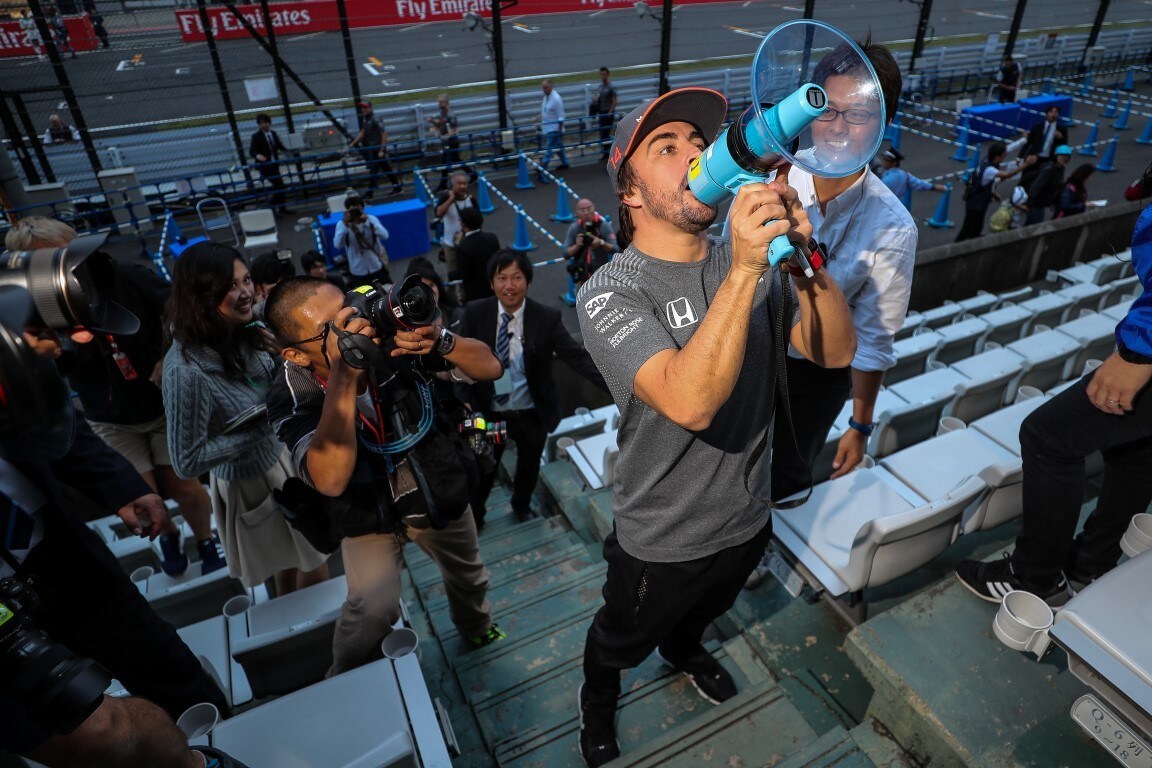 Formula 1 Giappone: Alonso fiero del progetto McLaren-Honda, nonostante tutto