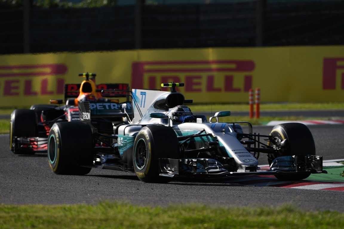 Formula 1 Giappone: Bottas, mini-rimonta con aiuto a Hamilton