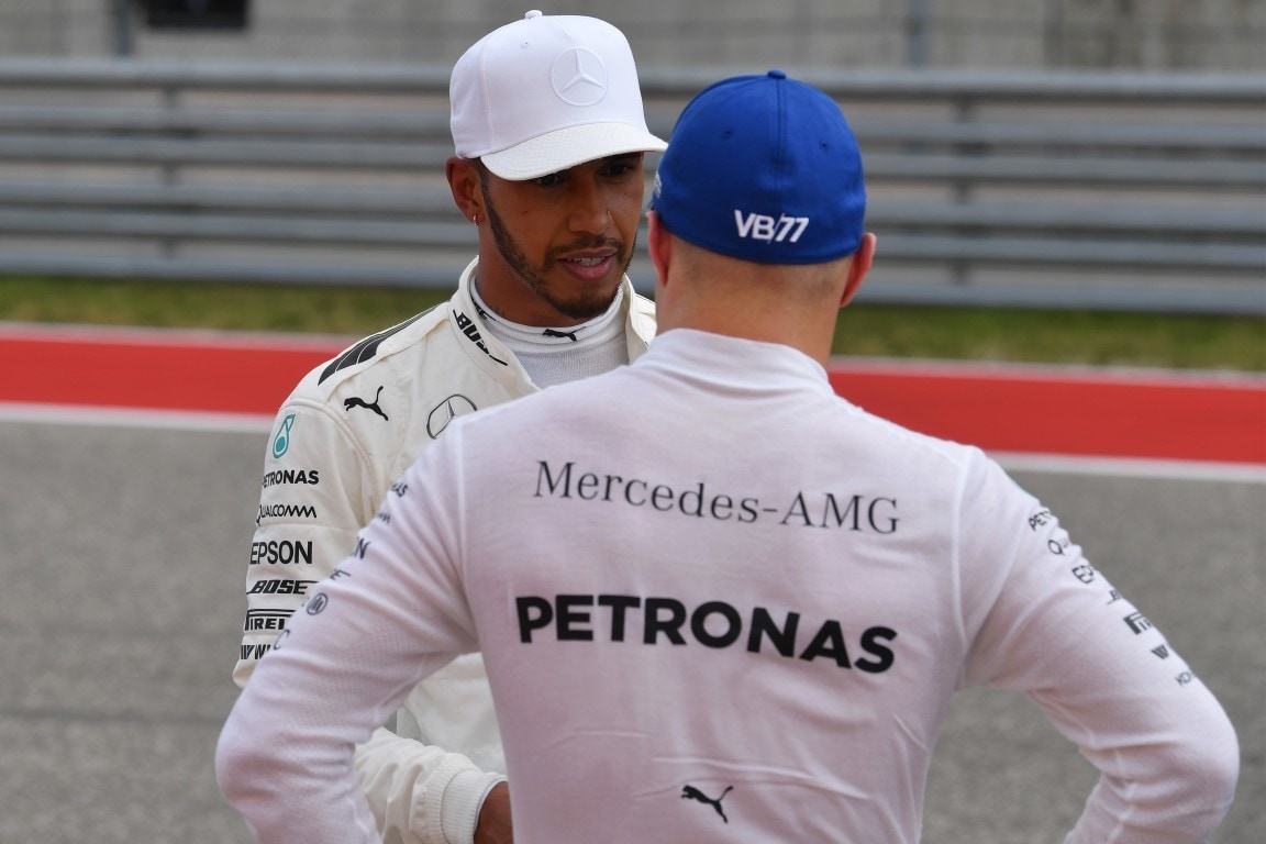 Formula 1, Hamilton giustifica Bottas: la W08 non è semplice