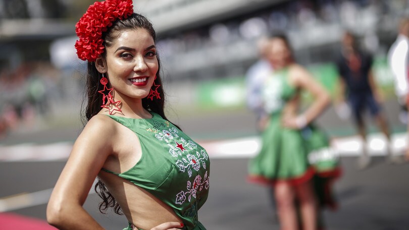 Formula 1, le grid girl di Citt� del Messico