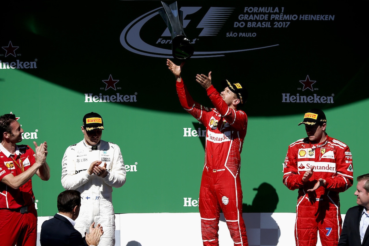 Formula 1 Brasile, Vettel: meglio tardi che mai