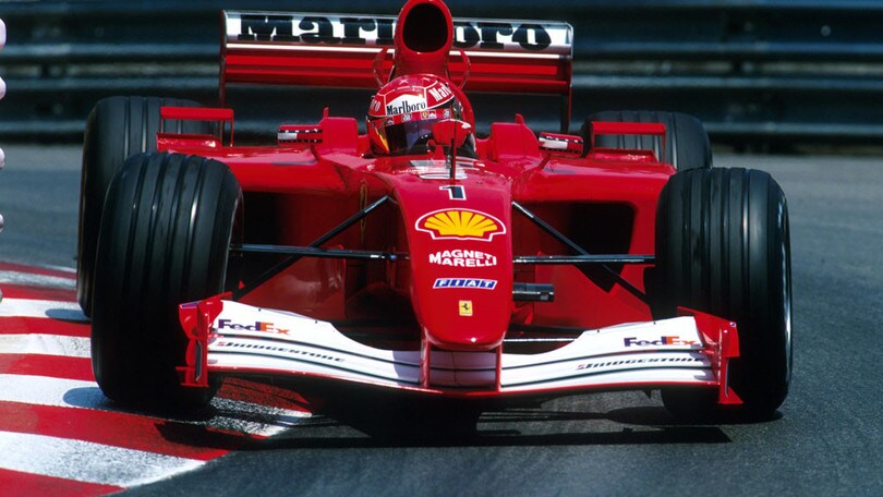 Asta record per la Ferrari 2001 di Schumi