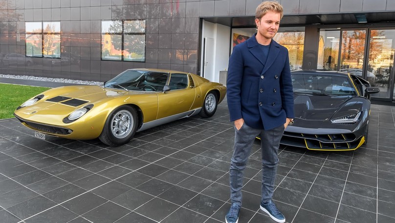Nico e Keke Rosberg alla Lamborghini