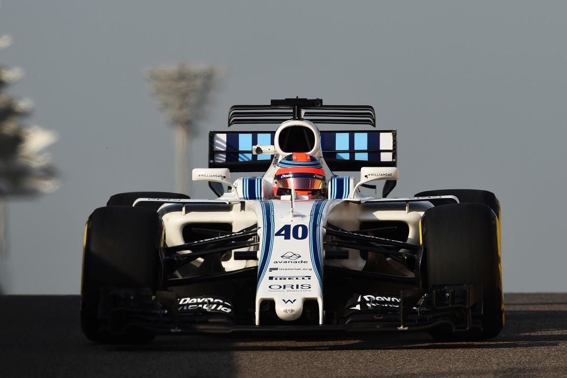 Test F1 Abu Dhabi, esordio di Kubica sulla Williams di Massa