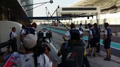 Test Formula 1 Abu Dhabi: l'esordio di Kubica