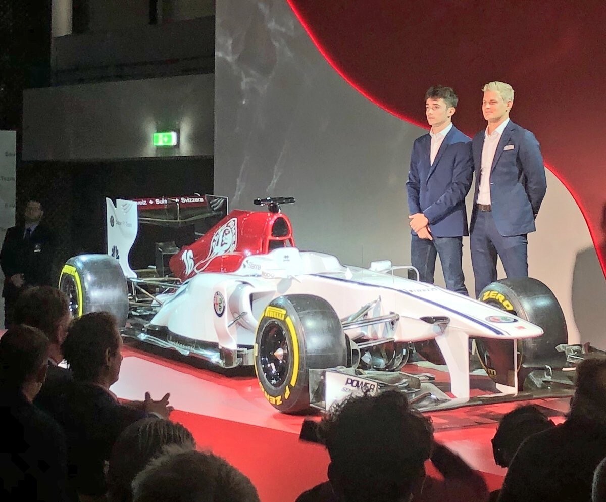 Formula 1 Sauber, presentati livrea e piloti: 2018 con Ericsson e Leclerc