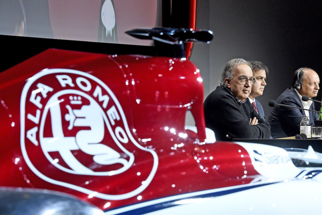 Marchionne e l'Alfa Romeo in Formula 1: “Una gran figata”