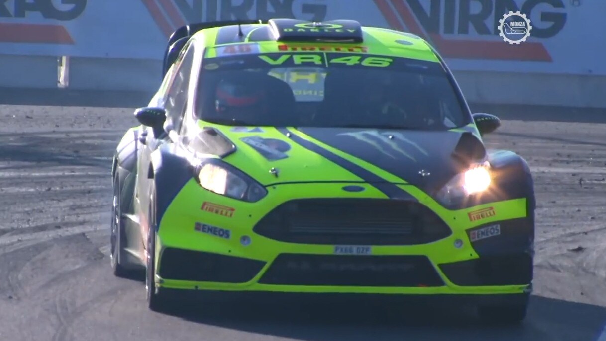 Monza Rally Show, Rossi in sesta piena