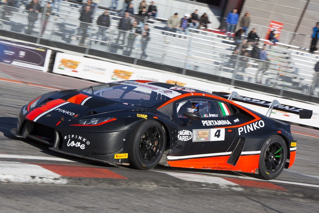 Loris Spinelli re delle GT al Motor Show