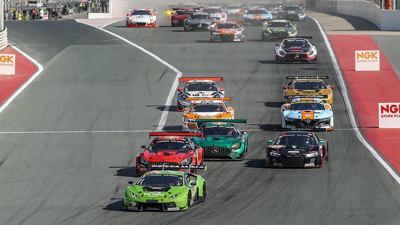 24 Ore Dubai: si impone la Mercedes del Black Falcon con Piana