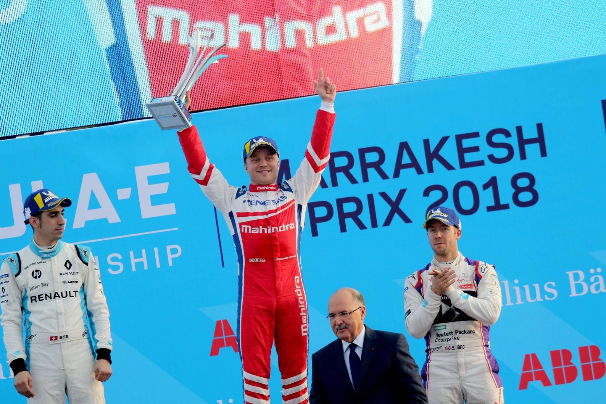 Formula E Marrakech, la gioia di Rosenqvist e la frustrazione di Bird