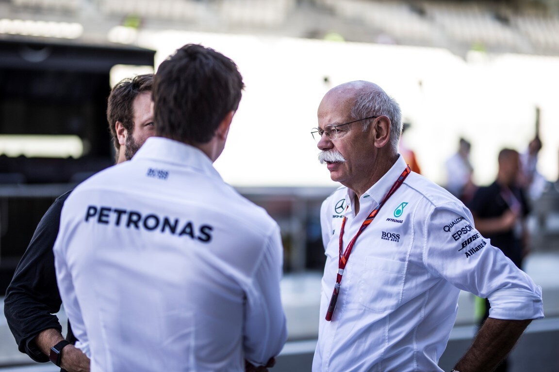 Mercedes, Zetsche sposa la visione Marchionne della Formula 1